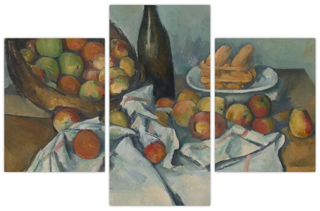 Tablou - Paul Cezanne, The Basket of Apples, reproducere (90x60 cm)