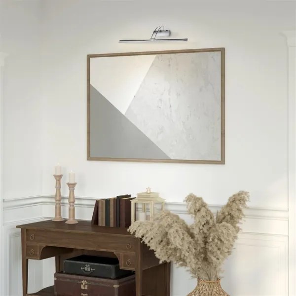 Searchlight 8343CC - Aplică tablou LED LED/14W/230V crom