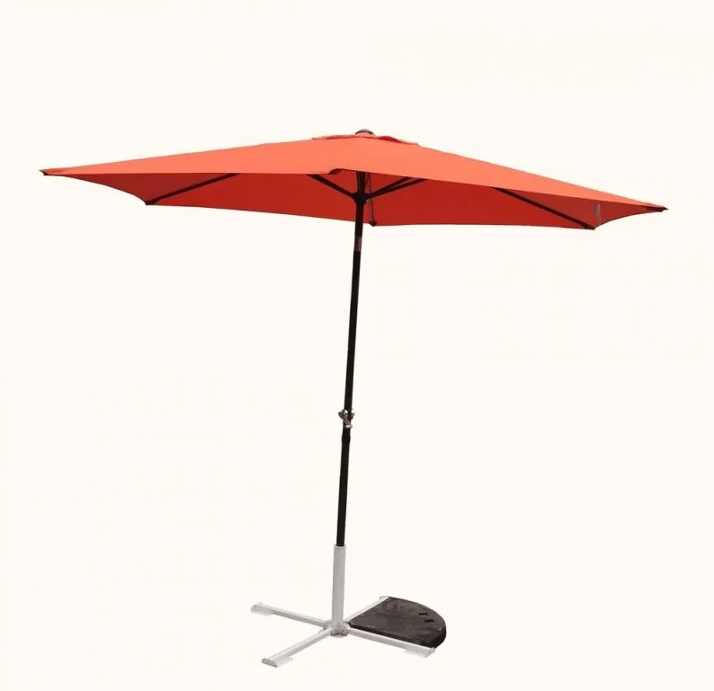 Umbrelă de grădină 300 cm - teracotă basculantă