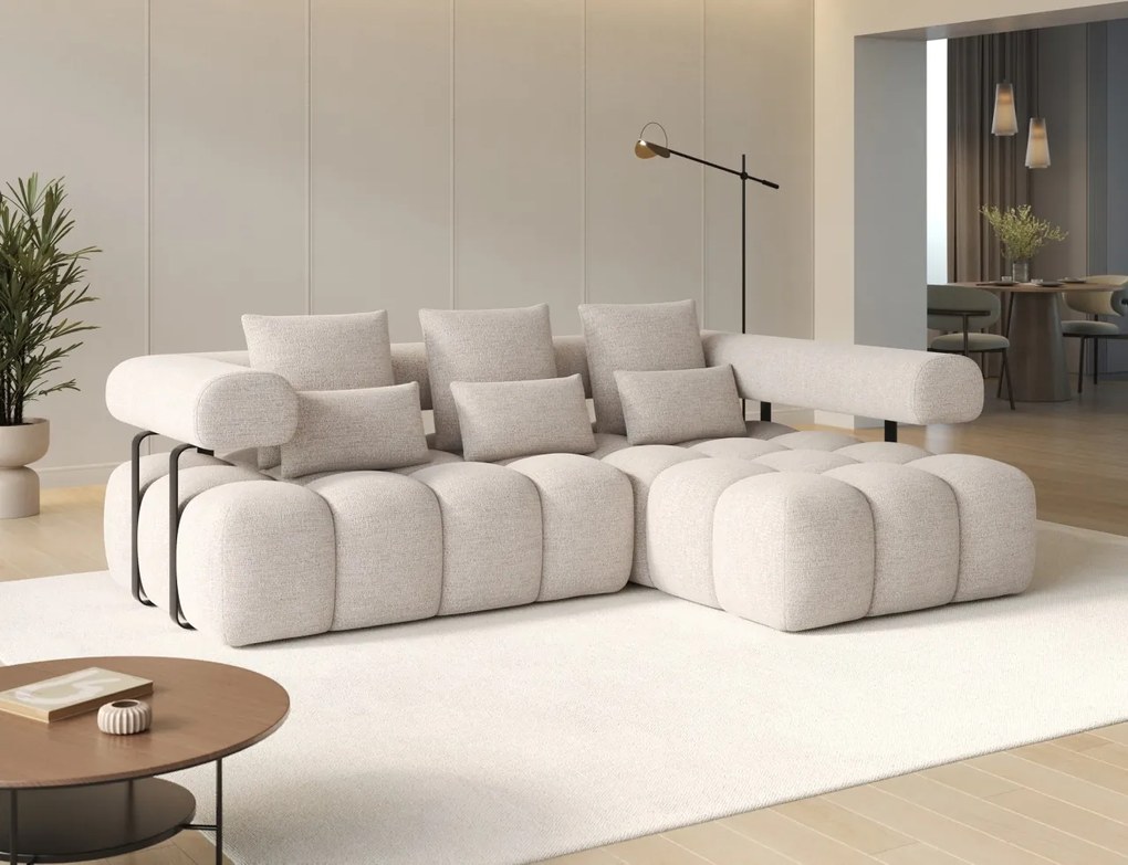 Coltar cu reglaj electric Levvi pe dreapta Bazalt 18