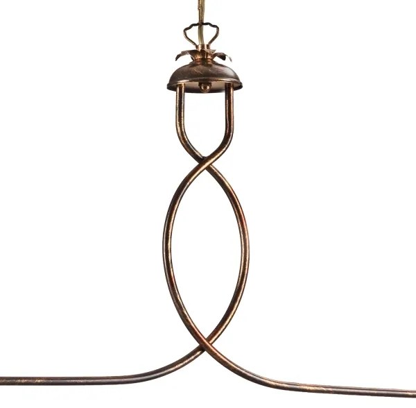 Lustră pe lanț ONLI ROSINA 2xE27/22W/230V bronz