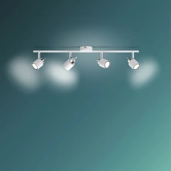 Spot MERANTI 4xGU10/35W/230V alb Philips