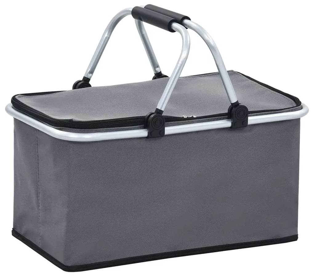 Geanta frigorifica pliabila gri VALISE