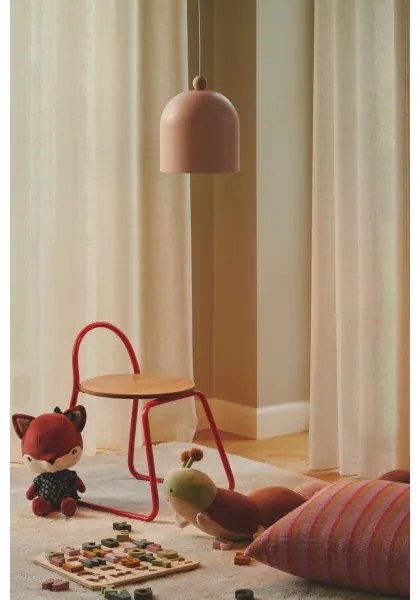 Lustră pe cablu Nordlux GASTON 1xE27/40W/230V roz/alb