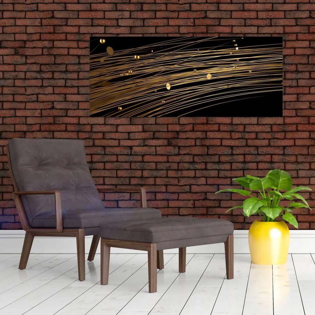 Tablou abstrat (120x50 cm)