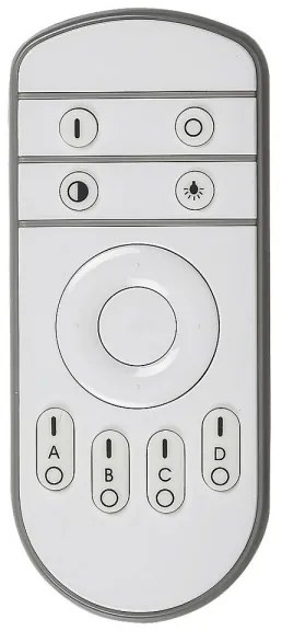 Rabalux 6299 - Candelabru LED OTHELLO 36W/230V cu telecomandă, dimabil