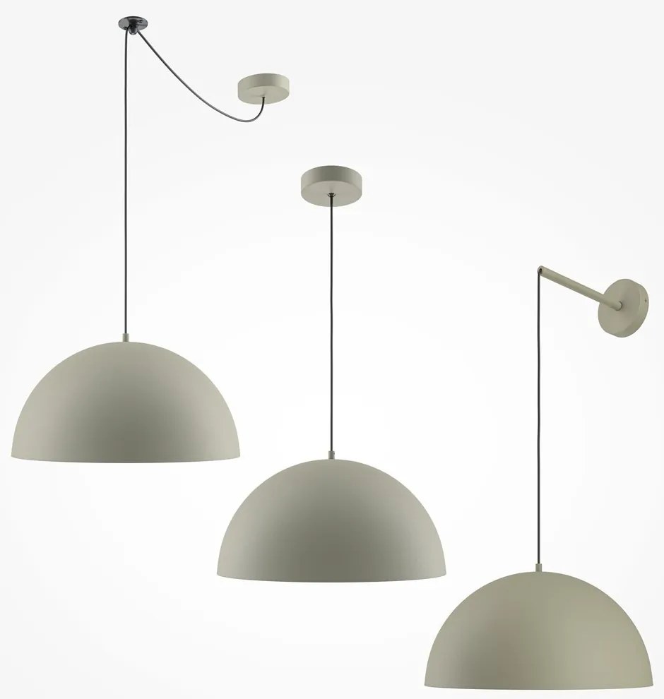 Lustra/Pendul metalic Basic D-35cm gri