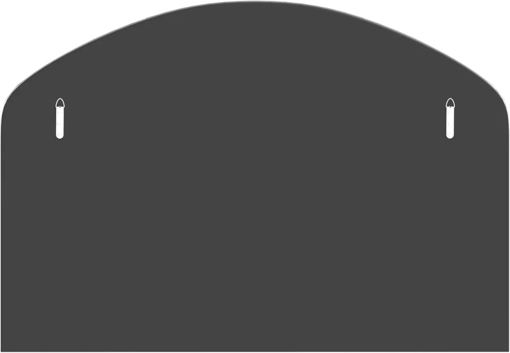 OGG38 - Oglinda ornamentala 100 x 70 cm, pentru perete, dormitor, living - Argintie