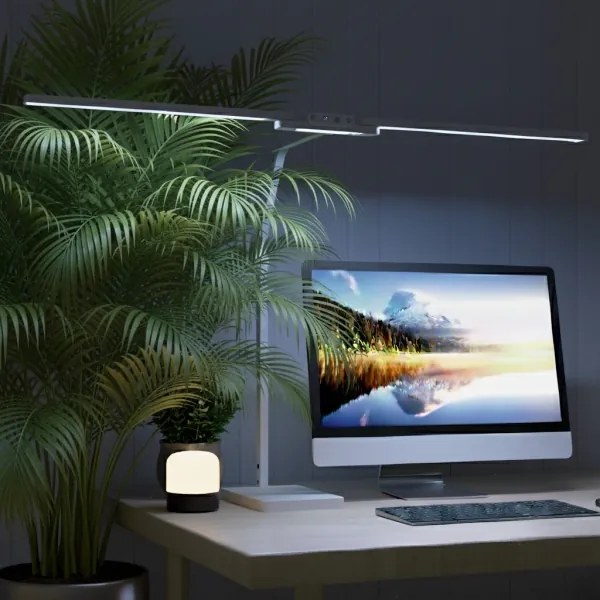 Brilagi-LED VARIO Lampă de masă tactilă cu dimmer LED/24W/230V 3000-6500K albă