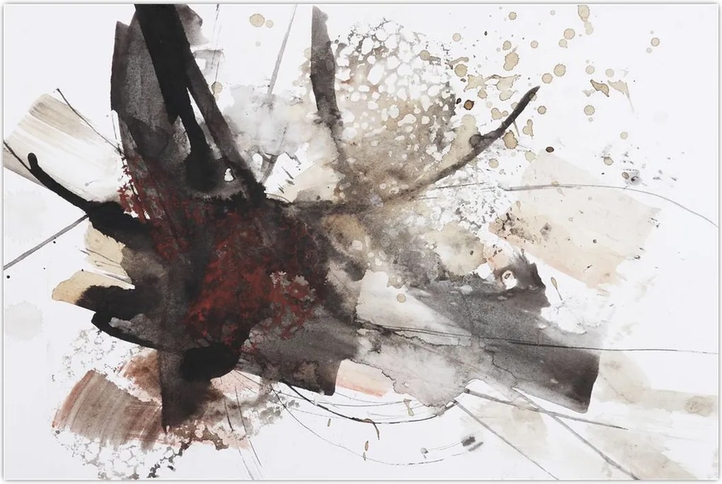 Tablou cu pictură abstactă (90x60 cm)