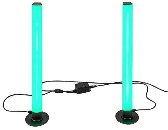 SET 2x lampă LED RGB dimabilă de masă Rabalux 76014 PACO LED/5W/5V