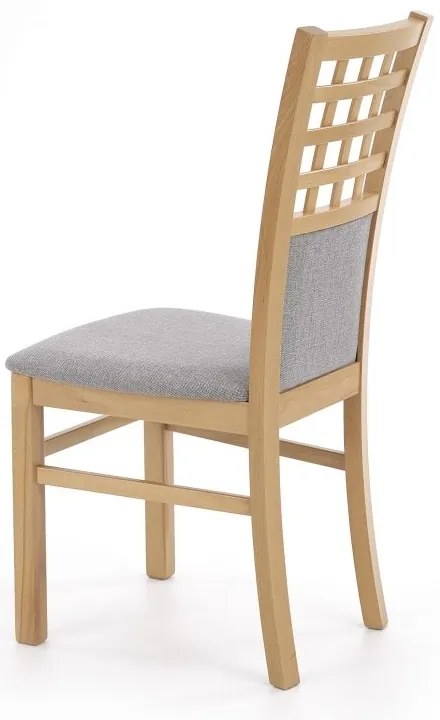 Scaun de bucaterie Gerard 3, stejar gri/miere