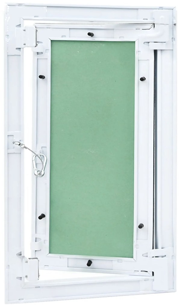 vidaXL Panou de Acces Verde și Argintiu 30 x 45 cm