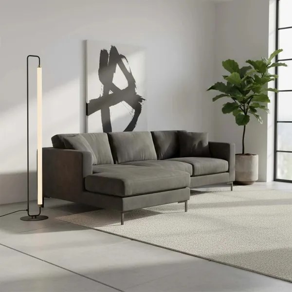 Lampă de podea FELICJA LED, 24 W, 230 V, 4000 K, negru