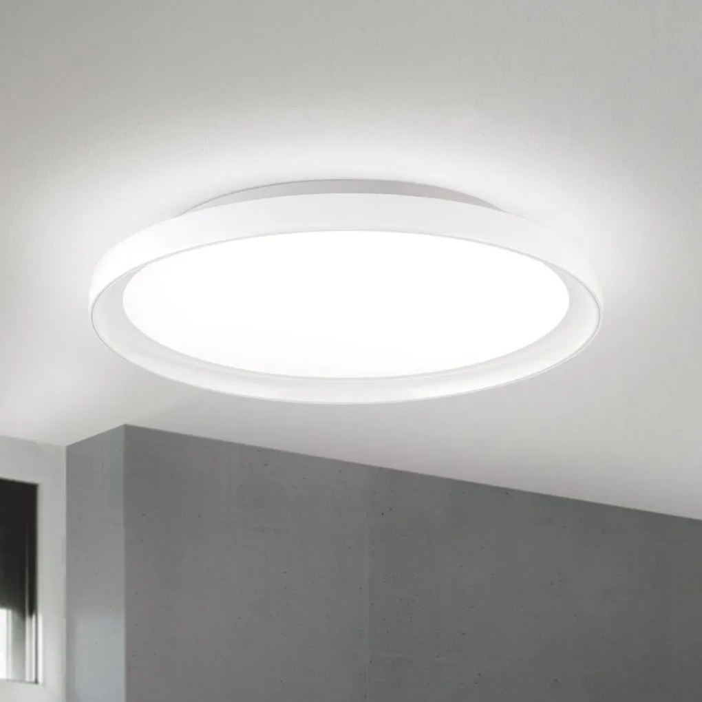 Plafoniera LED cu telecomanda design slim GAMMA D-40cm