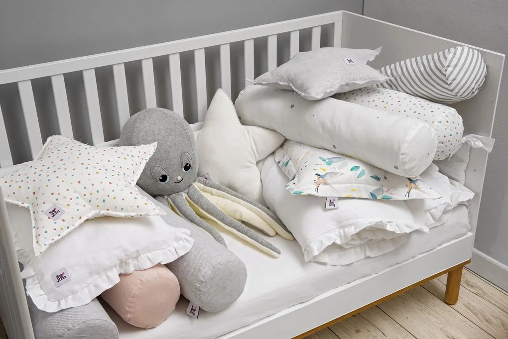 Perna decorativa Culoare Alb, STAR SNOW