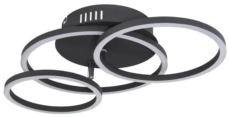 Plafoniera LED moderna design circular KENDY 30W negru