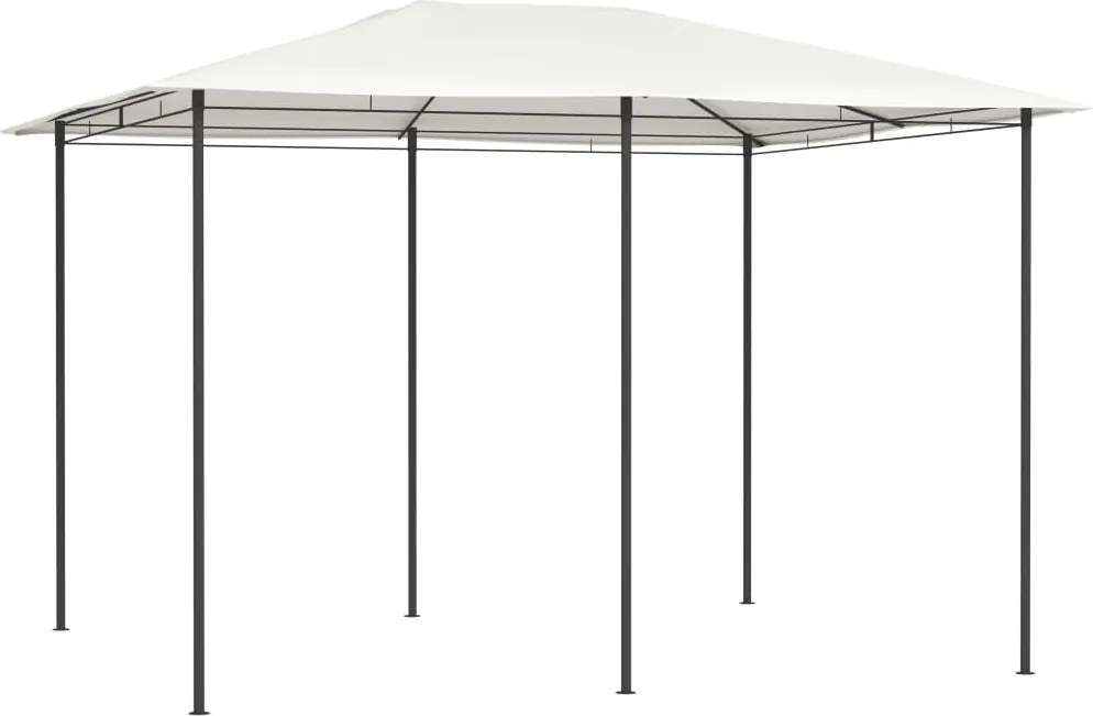 vidaXL Pavilion, crem, 3x4x2,6 m, 160 g/m²