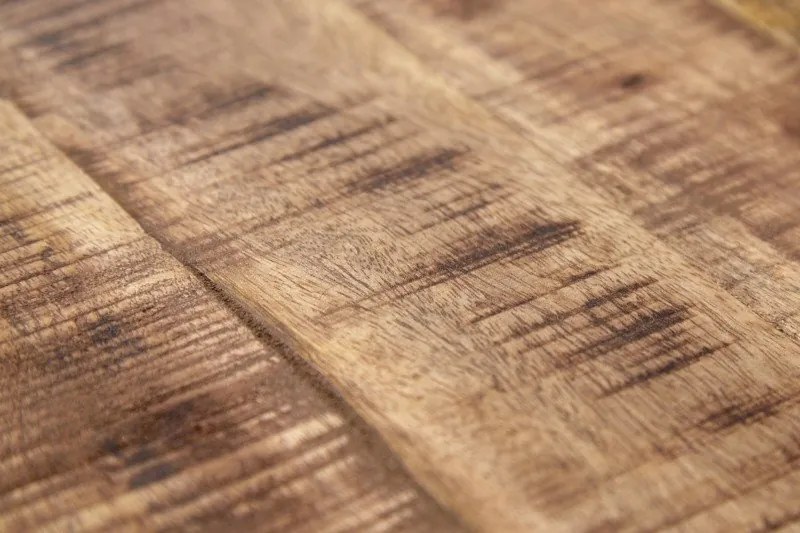 Masuta design industrial Iron Craft 70cm Mango