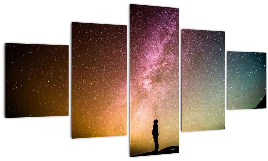 Tablou - cerul plin de stele (125x70 cm), în 40 de alte dimensiuni noi