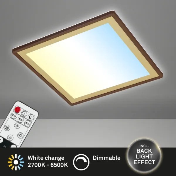 Plafonieră LED dimabilă DECO LED/24W/230V Briloner 7459-417 + telecomandă