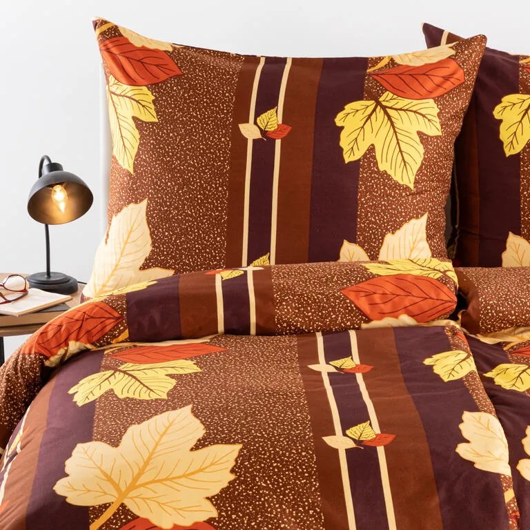 Lenjerie de pat din microfibră NYNKE 2x pat simplu