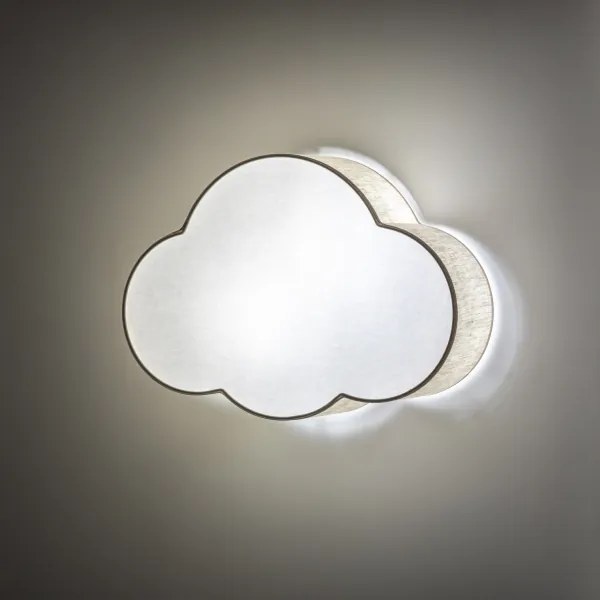 Brilagi - Plafonieră NIMBUS MINI pentru copii, 2xE27/15W/230V, 31x43, bej
