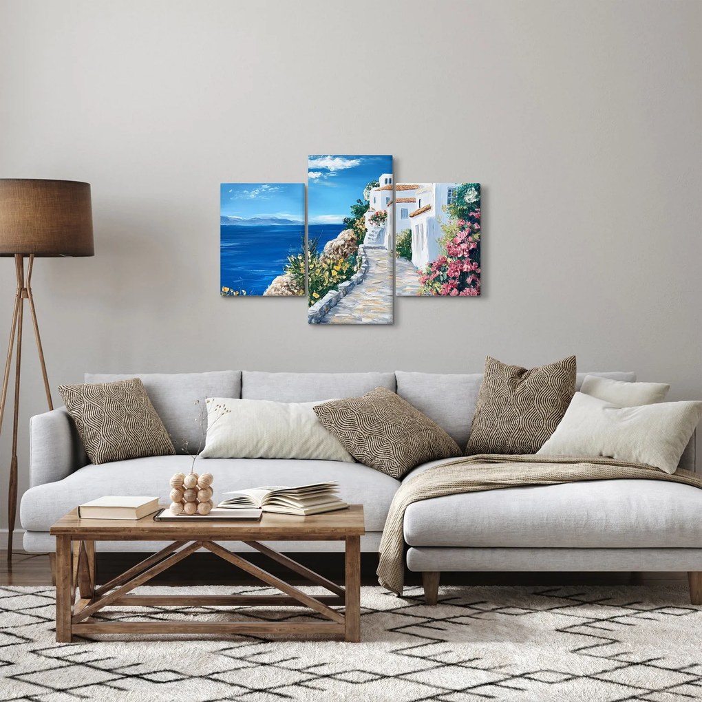 Tablou - Alee lângă mare (90x60 cm)