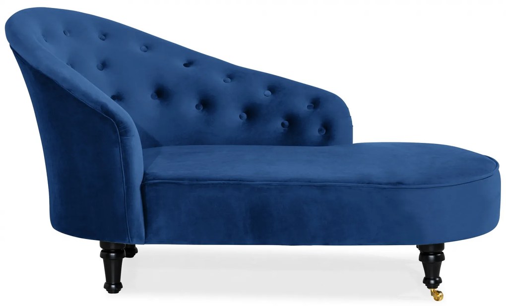 Sezlong living Diana Classic, Albastru, 151x82x81 cm