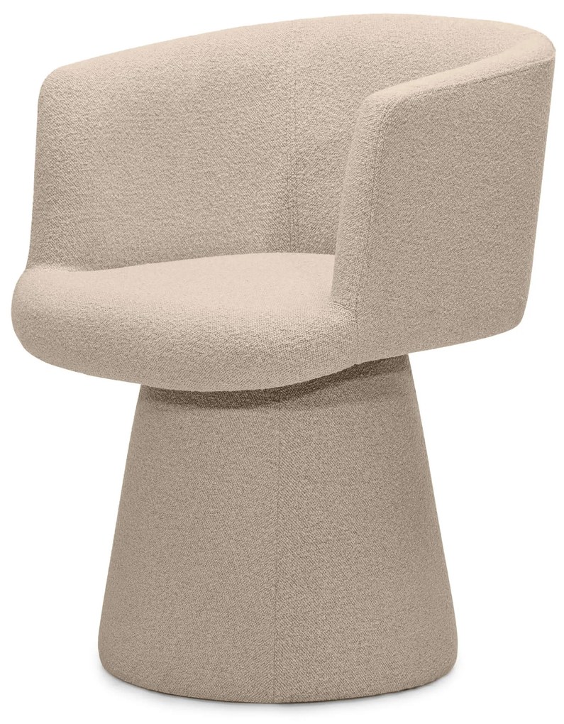 Fotoliu design rotativ YATO, bej