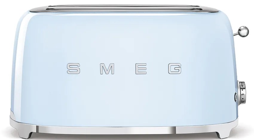 Toaster albastru pastel, 50's Retro Style P2x2 1500W - SMEG