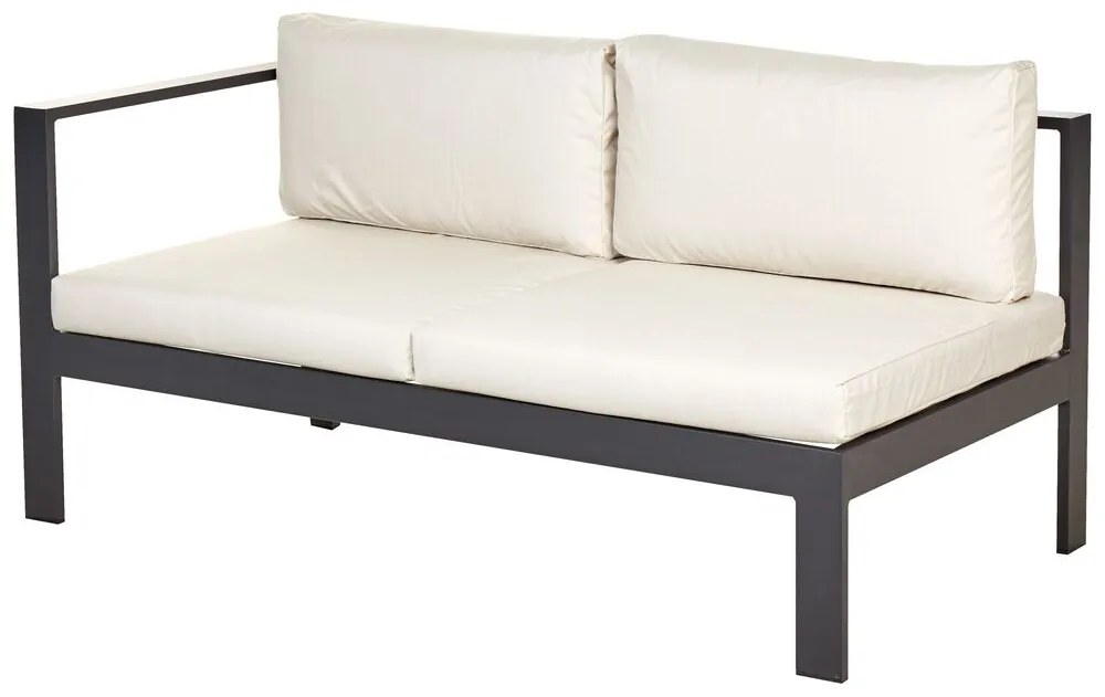Set mobilier de grădină Mesza (Negru + bej). 1081375