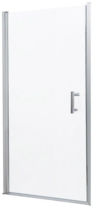 Solo New 90x195 cm ușă de duș cu sticlă securizată de 6 mm