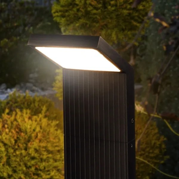 Brilagi RIANO - Lampă LED de exterior, 8 W, 230 V, antracit, IP65, 80 cm