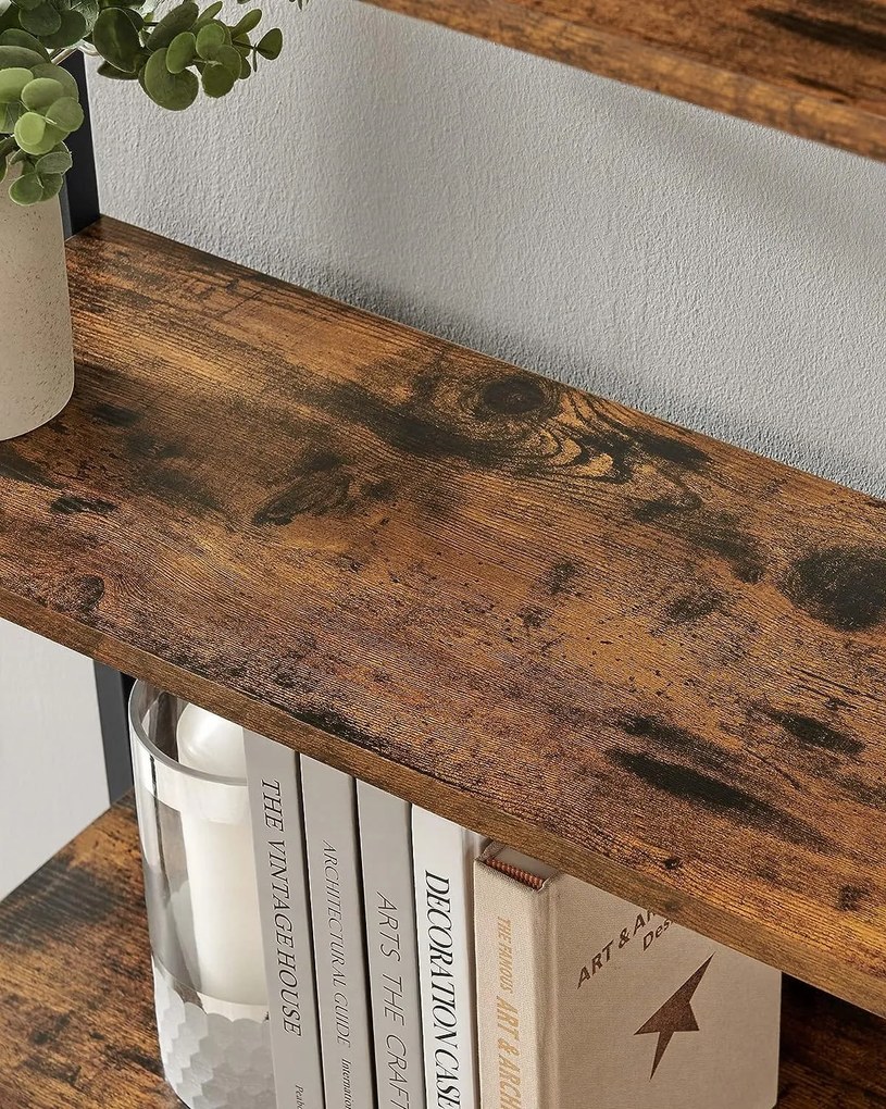 Biblioteca TAYLOR 6 polite 186x60cm, rustic maro