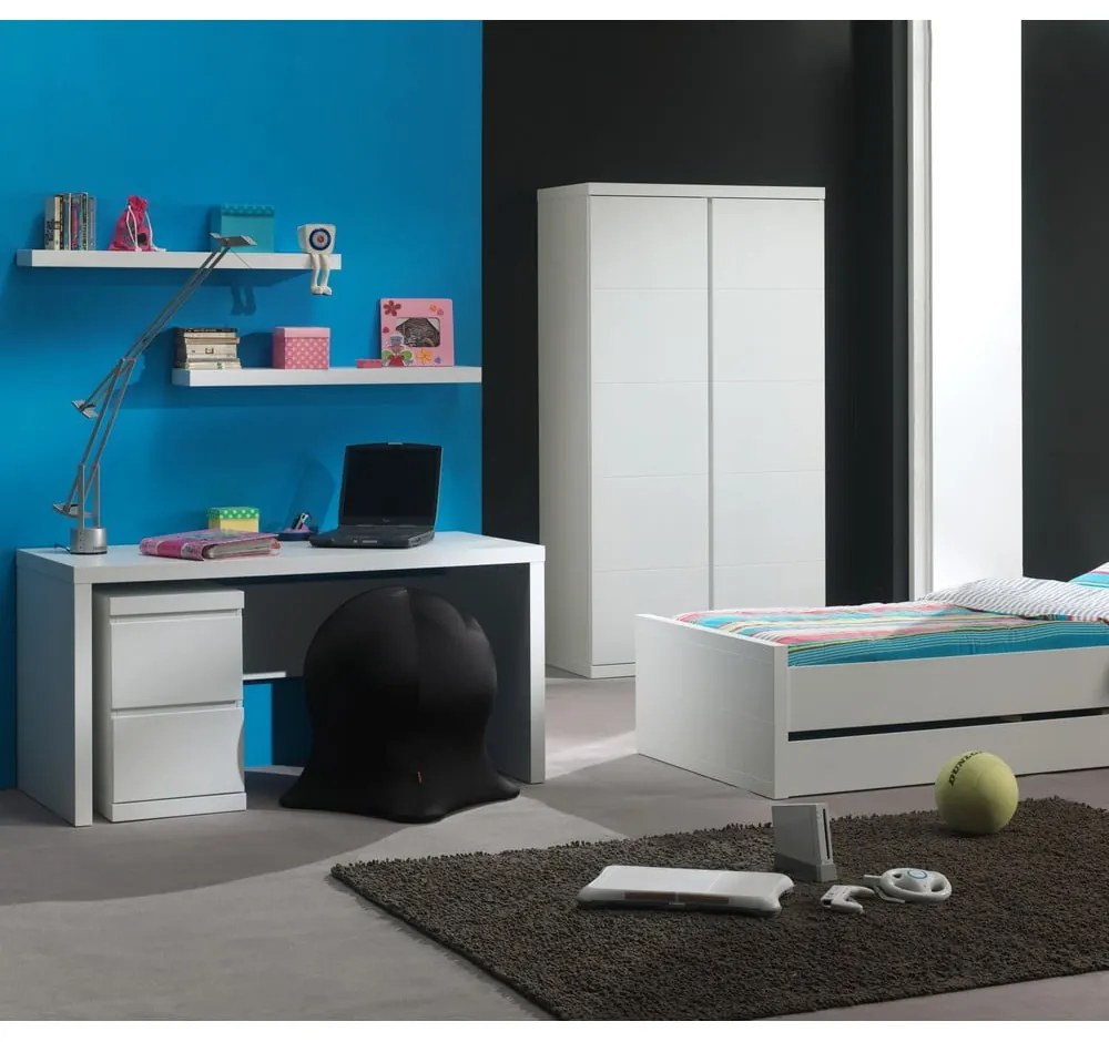 Birou Vipack Lara, lungime 70 cm, alb