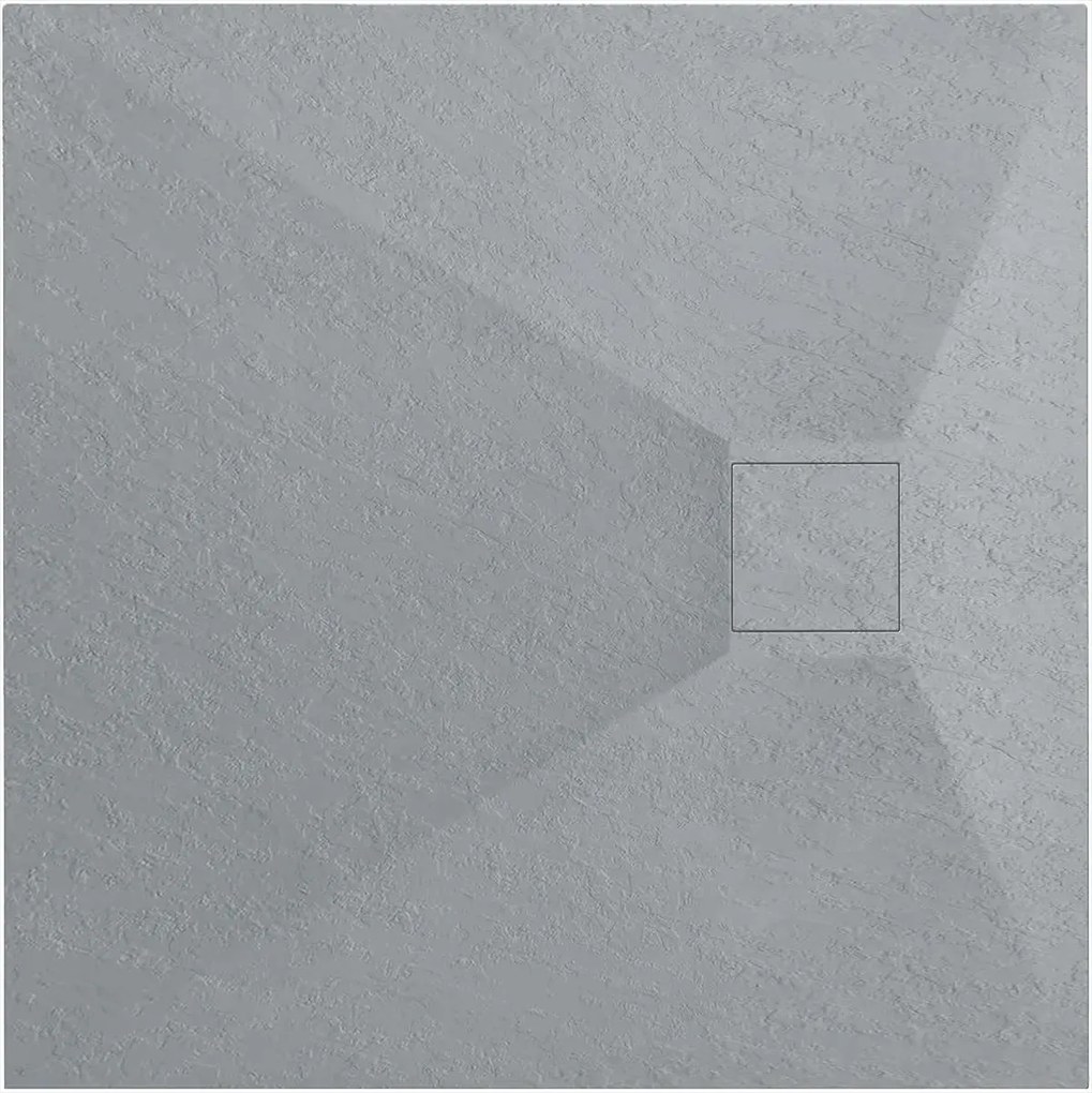 Cadita pentru dus Magnum gri 90x90