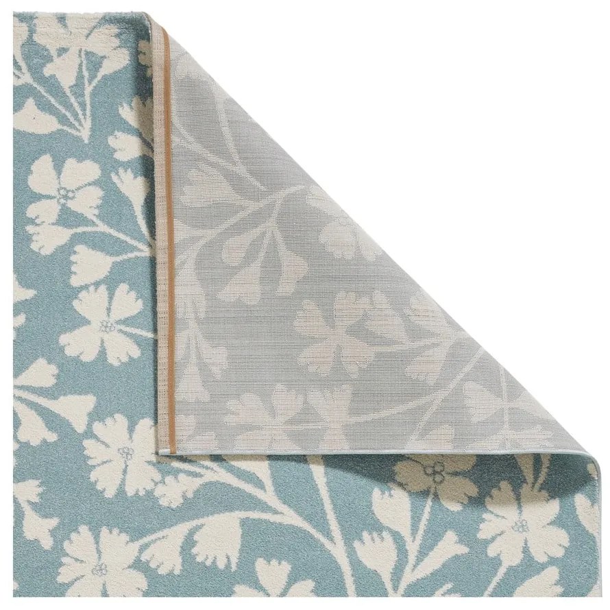 Covor albastru 160x230 cm Grace Floral – Catherine Lansfield