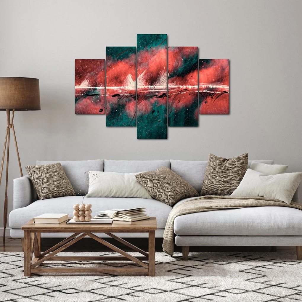 Tablou - Explozie în petrol (150x105 cm)