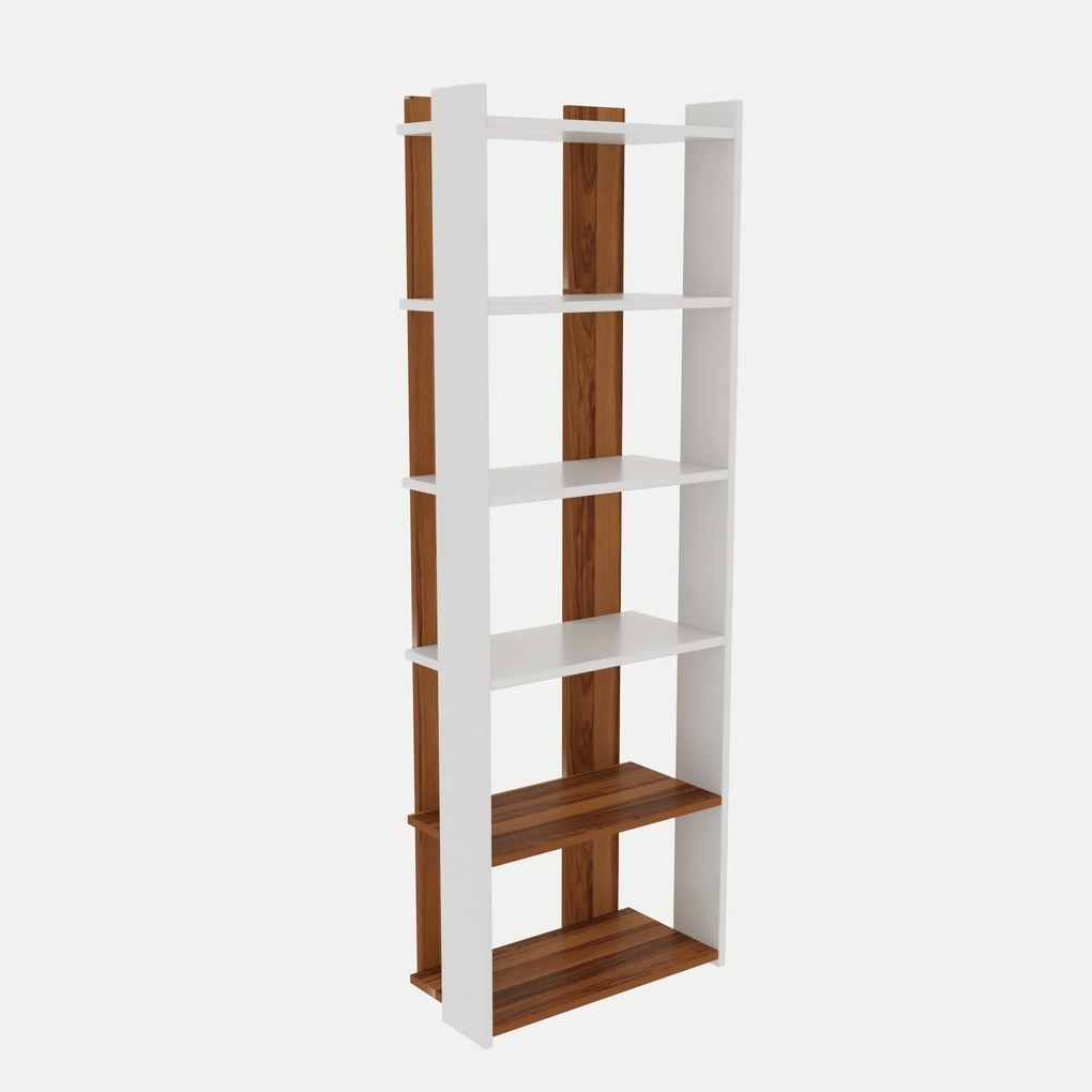 Raft Şakran - White, Walnut