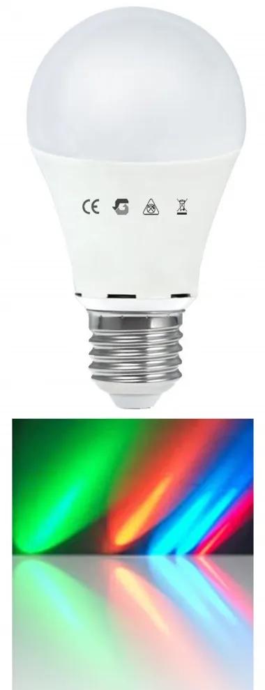 Bec LED culoare schibătoare 7,5W E27