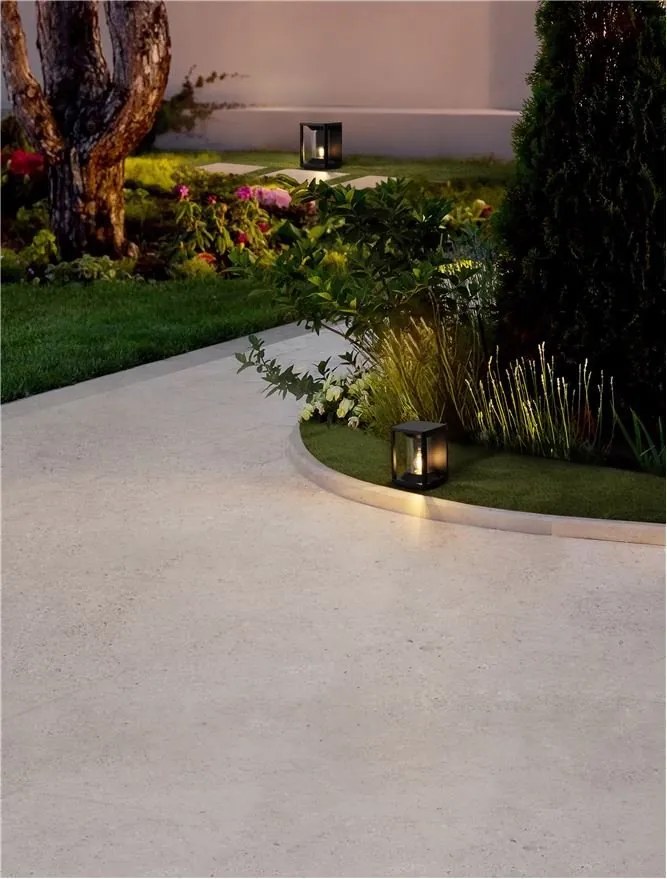 Mini Stalp iluminat exterior decorativ IP65 PACIFIC H-22cm