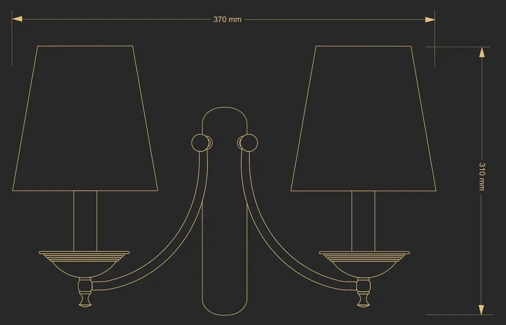 Aplica eleganta design clasic Cristal Scholer San Marino