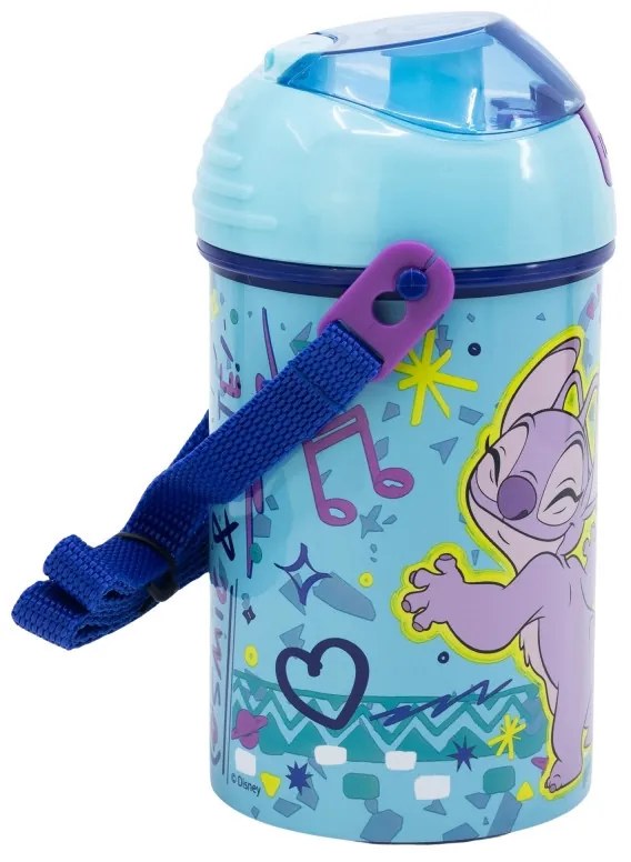 Disney Lilo și Stitch Dance biberon, sticlă de sport 450 ml
