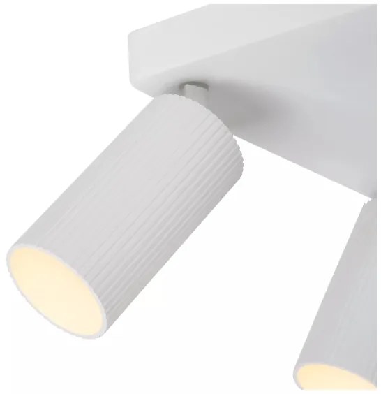 Lucide 09939/14/31 - Plafonieră cu spoturi CLUBS 4xGU10/40W/230V albă