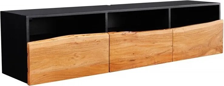 Comoda TV suspendata design industrial vintage Organic Artwork 140cm