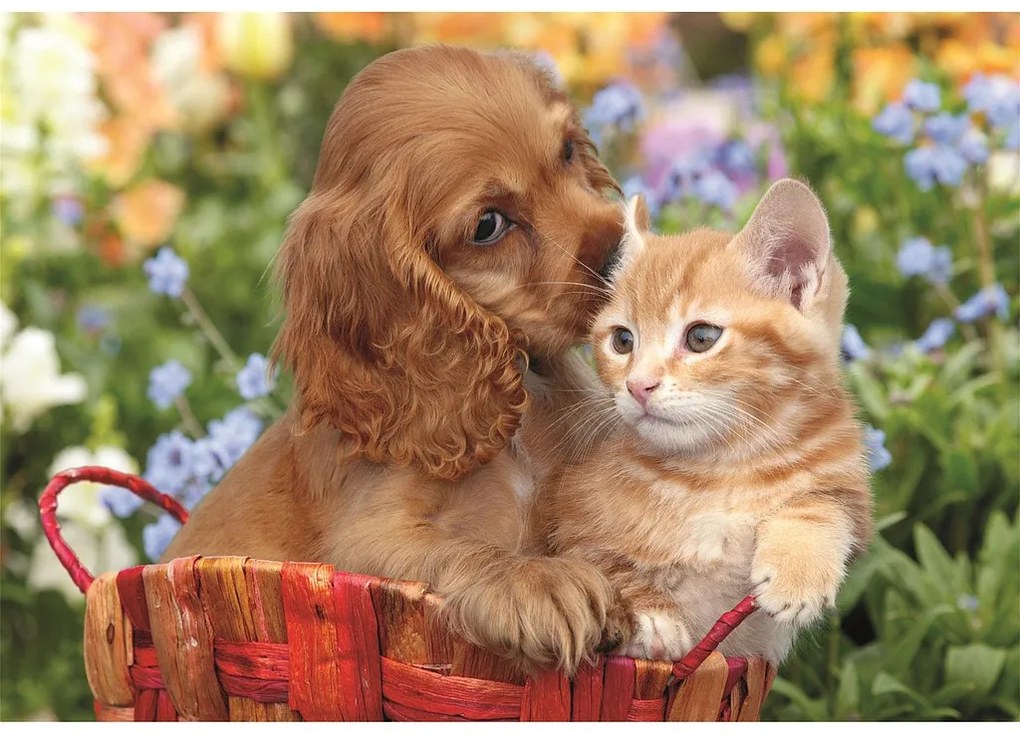 Animale Cute Friends Puzzle maxi de 104 piese Clementoni