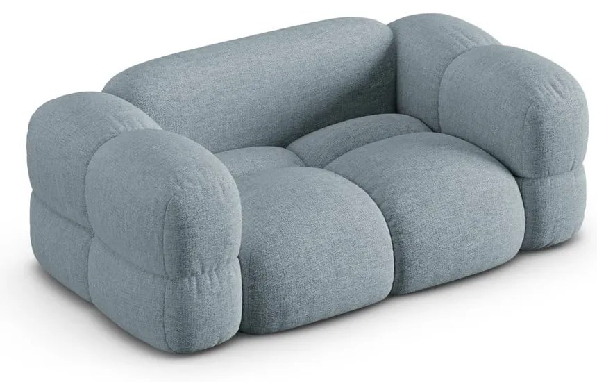 Canapea albastru-deschis 180 cm Loretto – Cosmopolitan Design