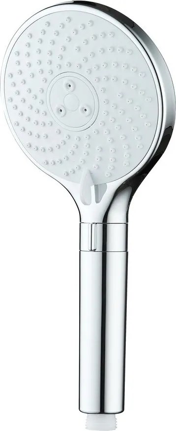 Cap de duș argintiu lucios din plastic ø 12 cm Water Saving – Wenko