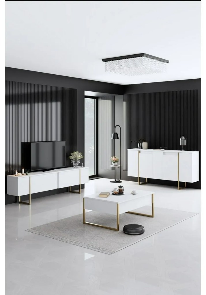 Dulap Luxe White and Gold